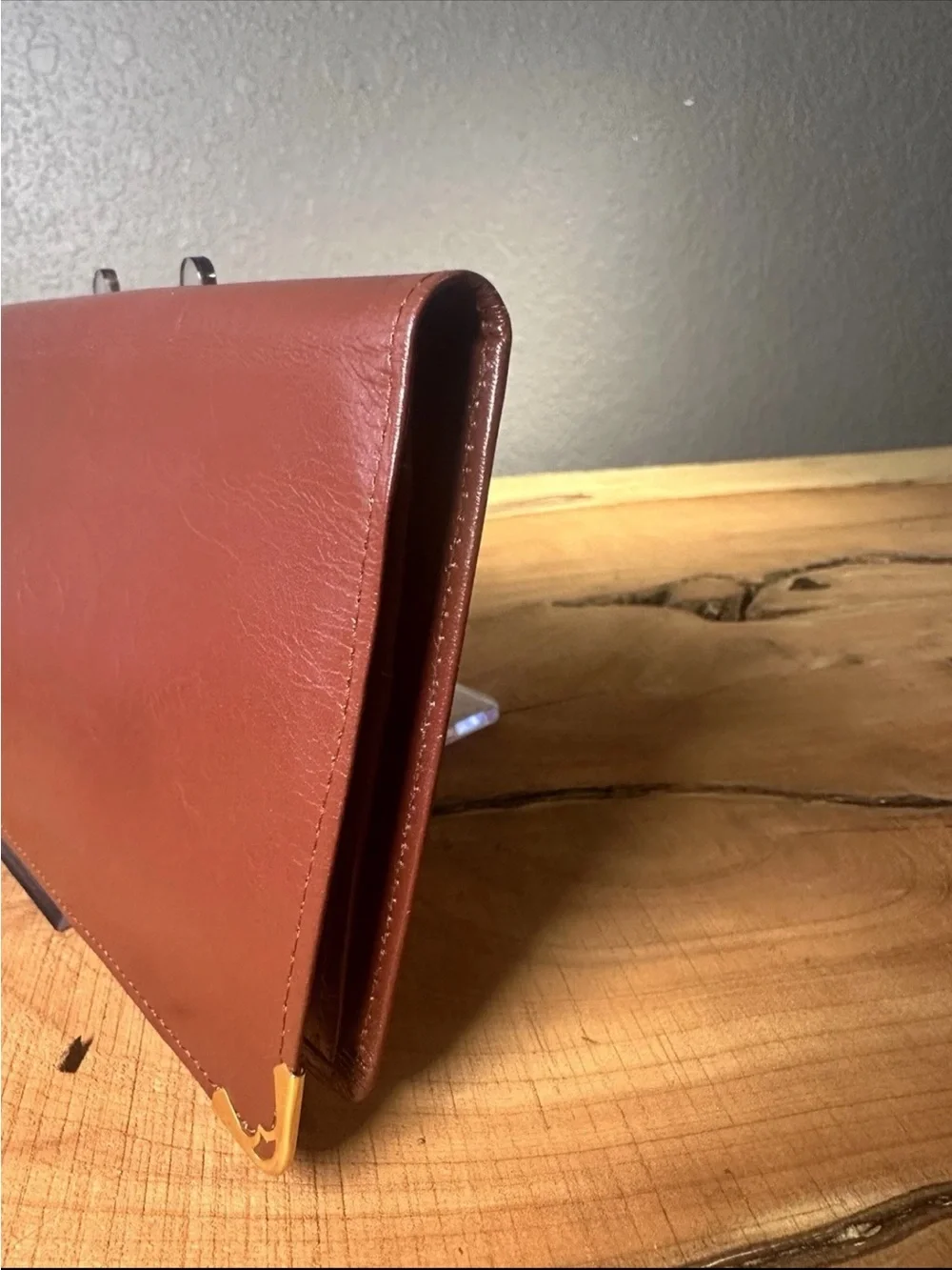 Vintage Cartier Must De Cartier Leather Passport Checkbook Holder Case